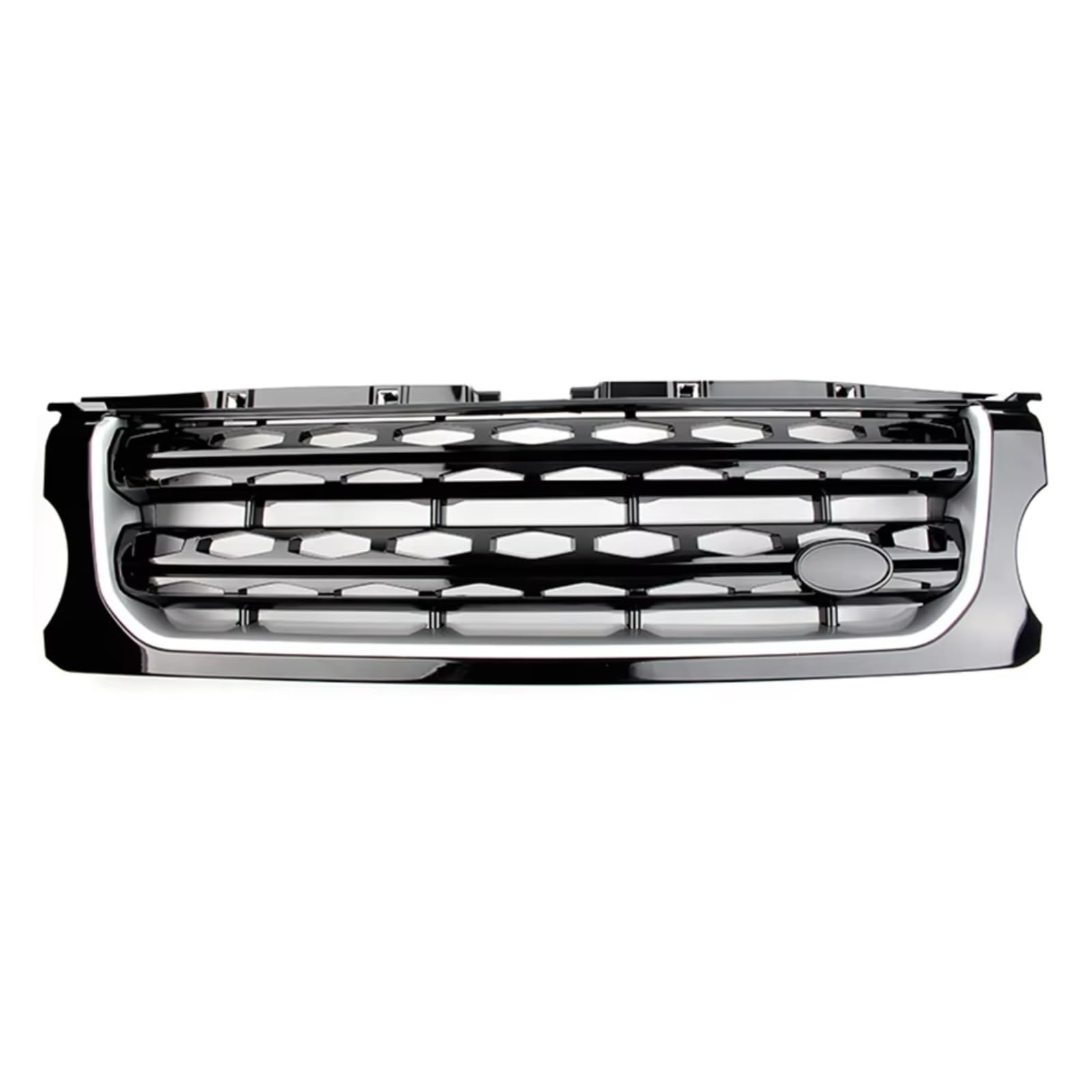 RAVTAKL Front Grill Kompatibel Mit Land Für Rover Für Discovery 4 2014 2015 2016 Auto-Frontgrill Racing Grill Frontstoßstange Honey Comb Mesh Grill OEM: LR051300 von RAVTAKL