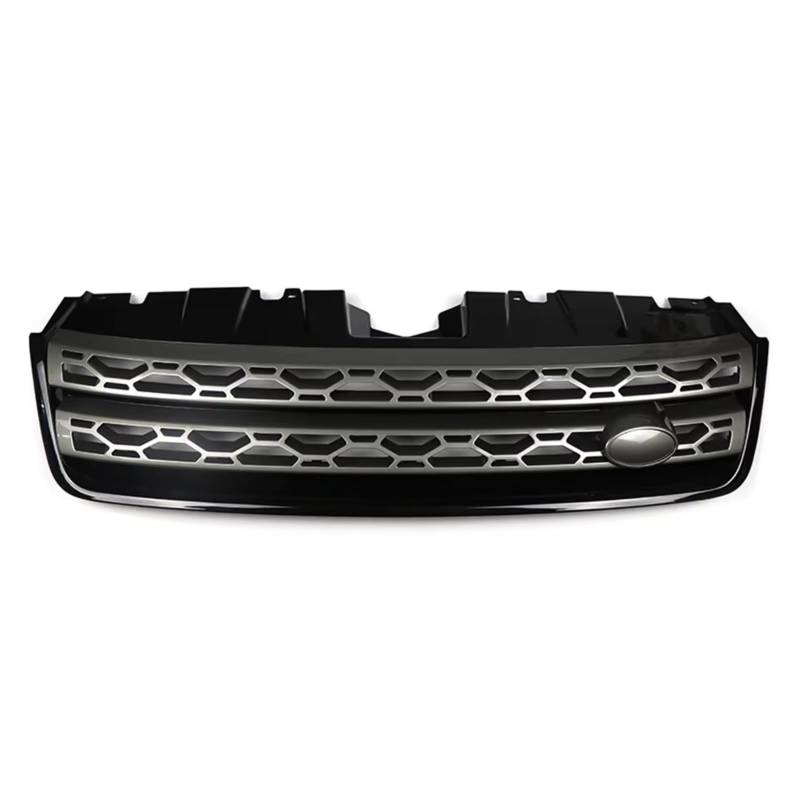 RAVTAKL Front Grill Kompatibel Mit Land Für Rover Für Discovery Sport L550 2015 2016 2017 2018 2019 Autozubehör Frontgrill Oberer Stoßfänger Kühlergrill(Gloss Gray) von RAVTAKL