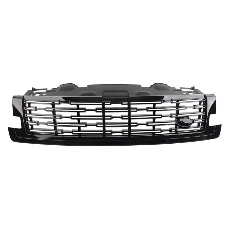 RAVTAKL Front Grill Kompatibel Mit Land Für Rover Für Range Für Rover 2022 2023 LR173773 Glänzend Schwarz Auto Frontstoßstange Mesh Grille Grill Stoßstange Kühlergrill von RAVTAKL