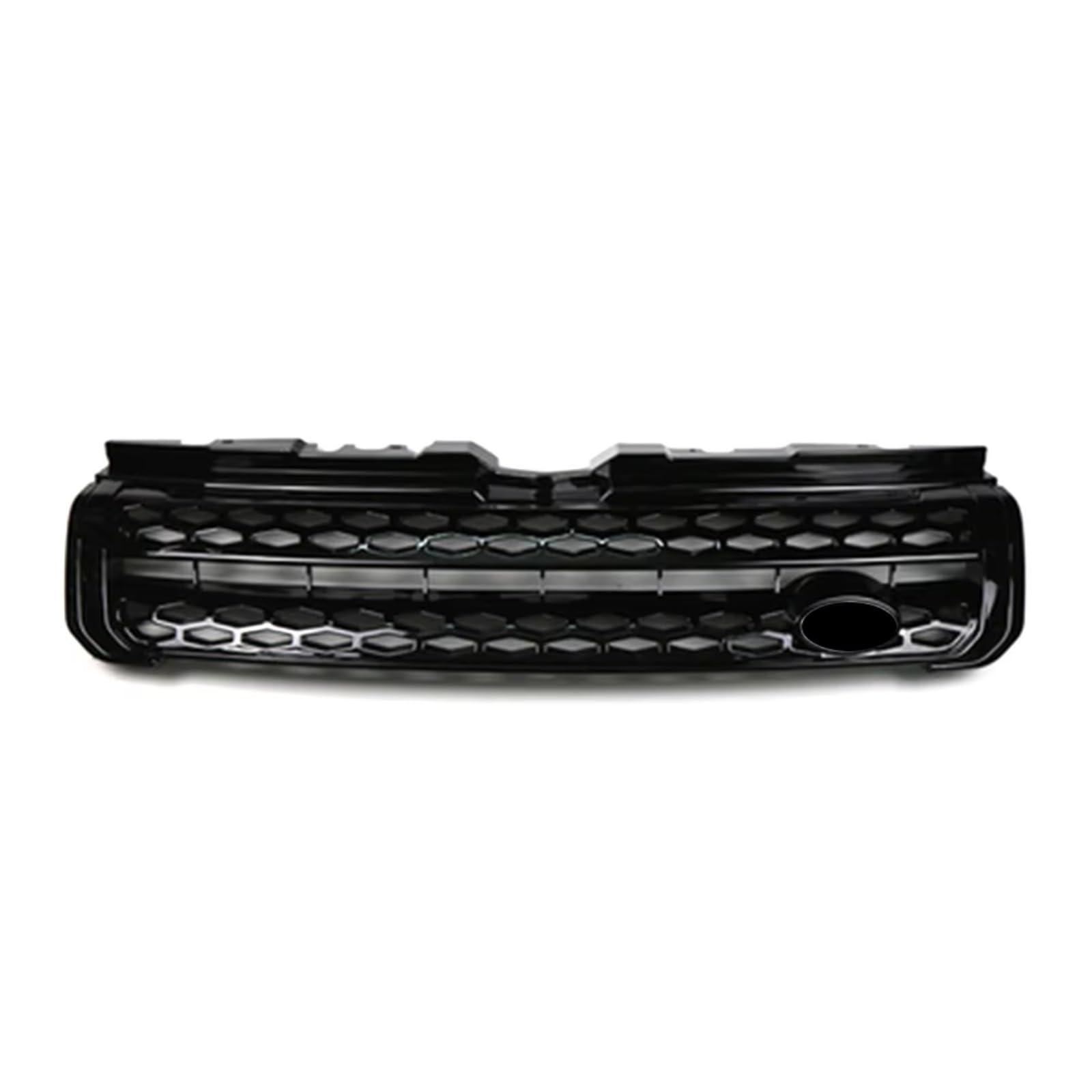 RAVTAKL Front Grill Kompatibel Mit Land Für Rover Für Range Für Rover Für Evoque 2010 2011 2012 2013 2014 2015 2016 2017 2018 Auto-Frontstoßstangengrill Oben(Black) von RAVTAKL