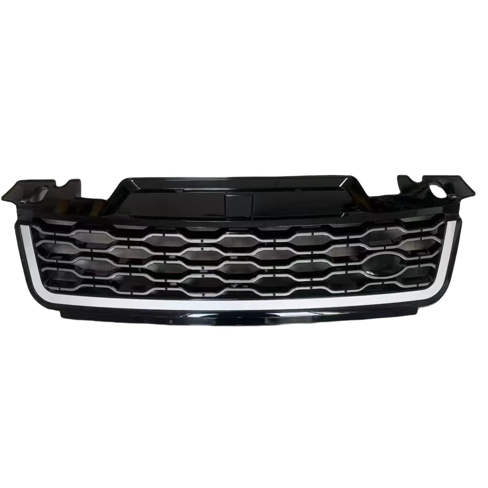 RAVTAKL Front Grill Kompatibel Mit Land Für Rover Für Range Für Rover Sport 2018 2019 2020 2021 2022 Auto-Front-Racing-Grills Obere Stoßstangenhaube Mesh-Gitter-Gitter von RAVTAKL