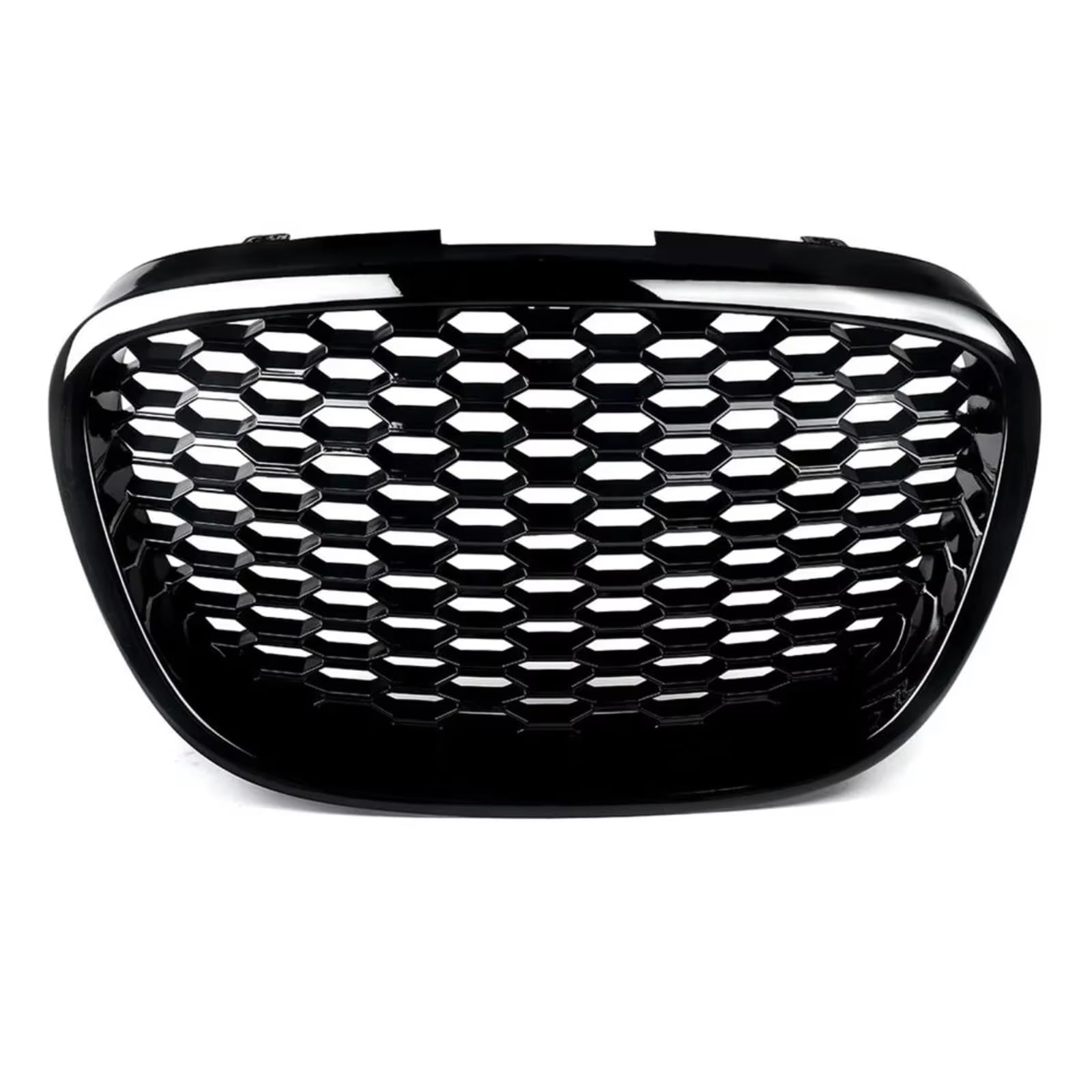 RAVTAKL Front Grill Kompatibel Mit Seat Für Toledo Mk3 2004 2005 2006 2007 2008 2009 Auto-Frontstoßstangengrill Wabengittergrill Abzeichenloser Grill BPPPGR36(Gloss Black) von RAVTAKL