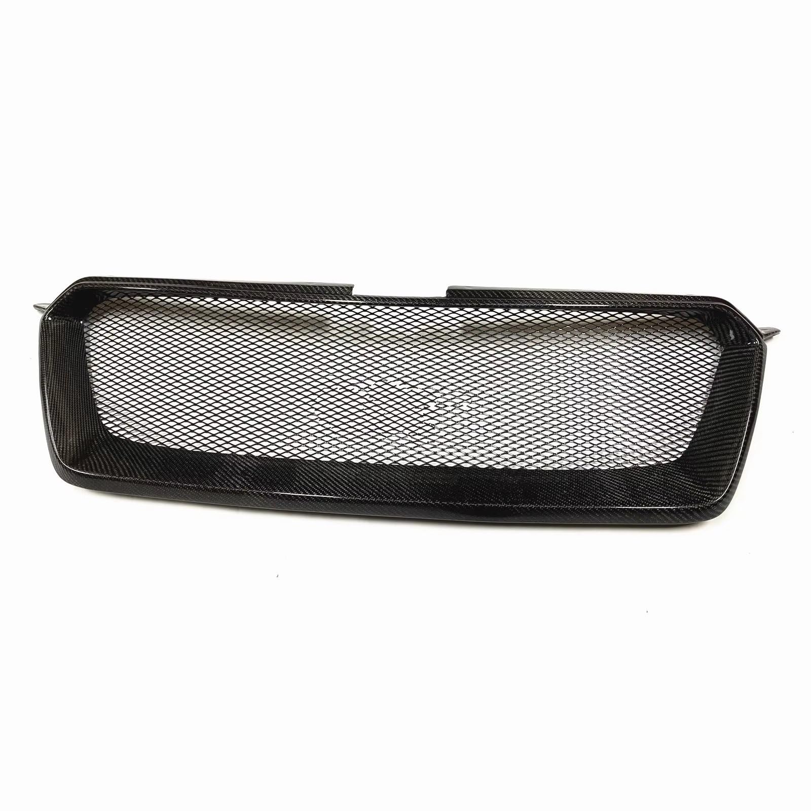 RAVTAKL Front Grill Kompatibel Mit Subaru Für Impreza 2012 2013 2014 2015 2016. Auto-Kühlergrill Im Waben-Stil, Vorne, Obere Stoßstange, Haube, Netzgitter, Kühlergrill(Carbon Fiber) von RAVTAKL