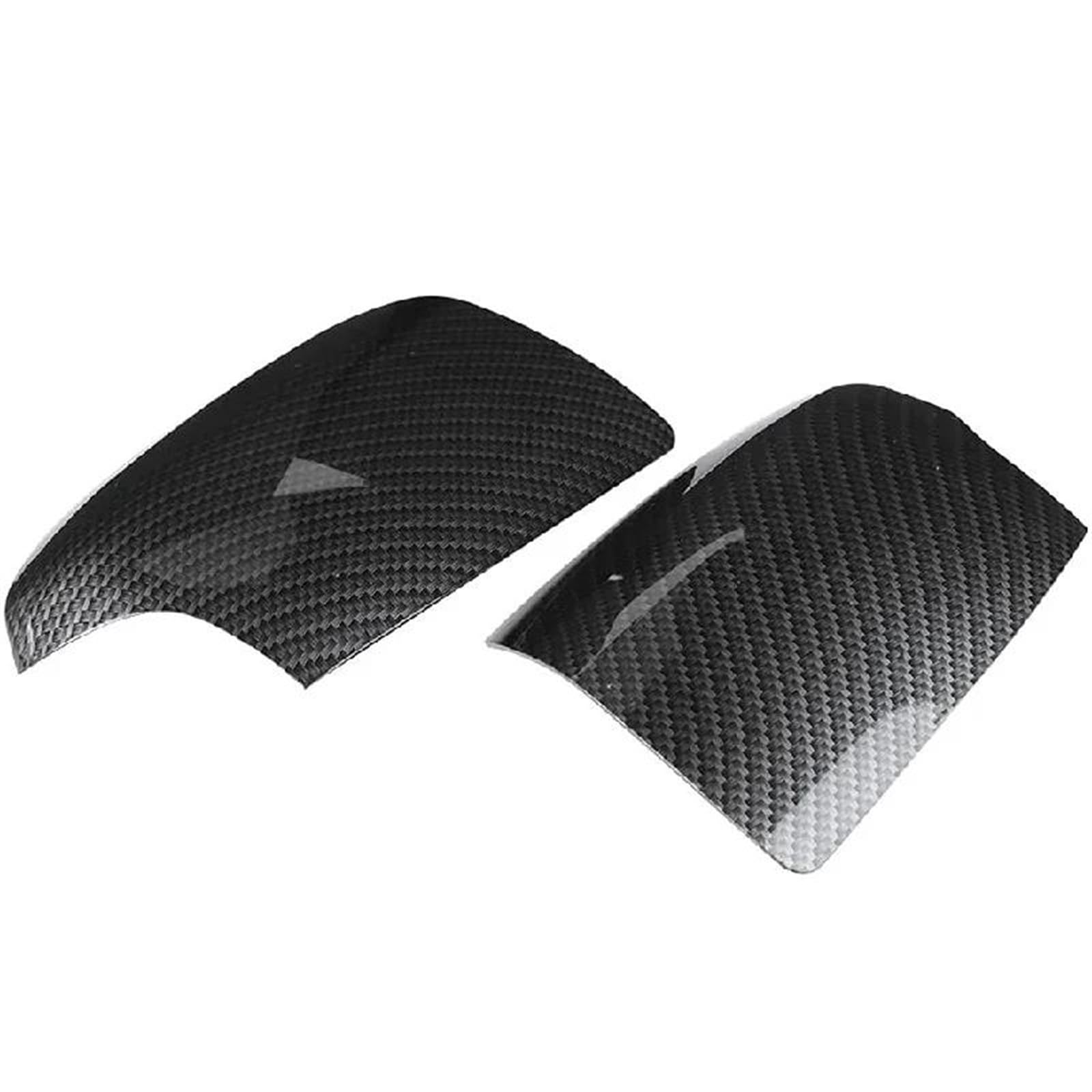 RAVTAKL Kompatibel Mit Ford Für Focus Mk2 2005-2008 1 Paar Carbon Fiber Style Seitenrückspiegel-Abdeckkappe FD4247424 FD4247423 Auto Spiegelkappen(2) von RAVTAKL