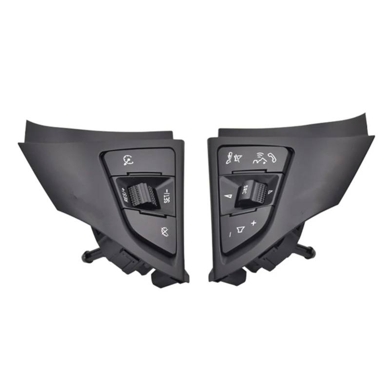 RAVTAKL LenkradSteuerschalterTast Kompatibel Mit Chevrolet Für Cruze 2009 2010 2011 2012 2013 2014 Lenkrad-Tempomat-Taste Lautstärkereglerschalter 96892140 96892135(1 Set) von RAVTAKL