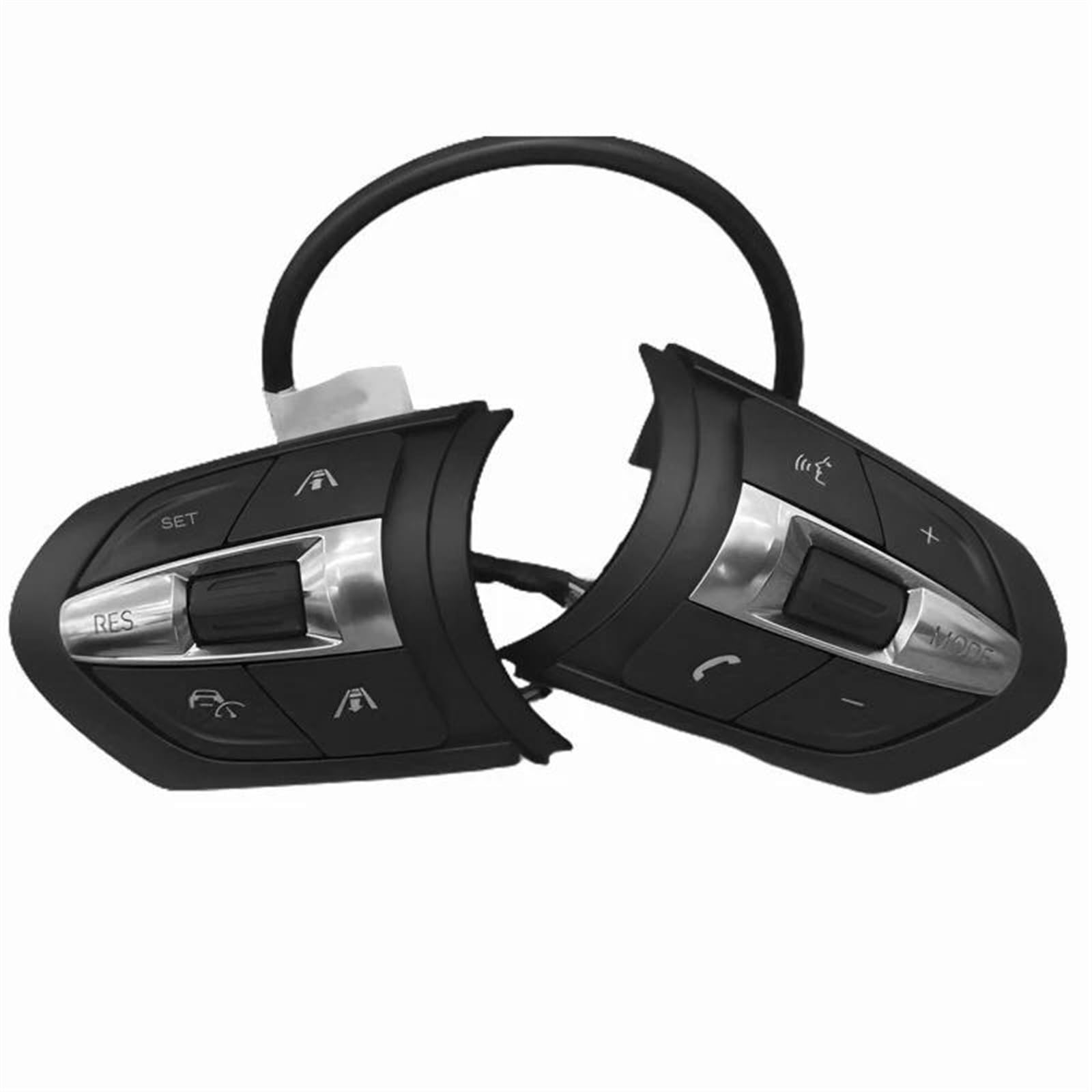 RAVTAKL LenkradSteuerschalterTast Kompatibel Mit M3 M6 M5 Lenkrad Tempomat Bluetooth Lautstärketasten Autozubehör Tasten Innenraum DB02-A001-615(color1) von RAVTAKL