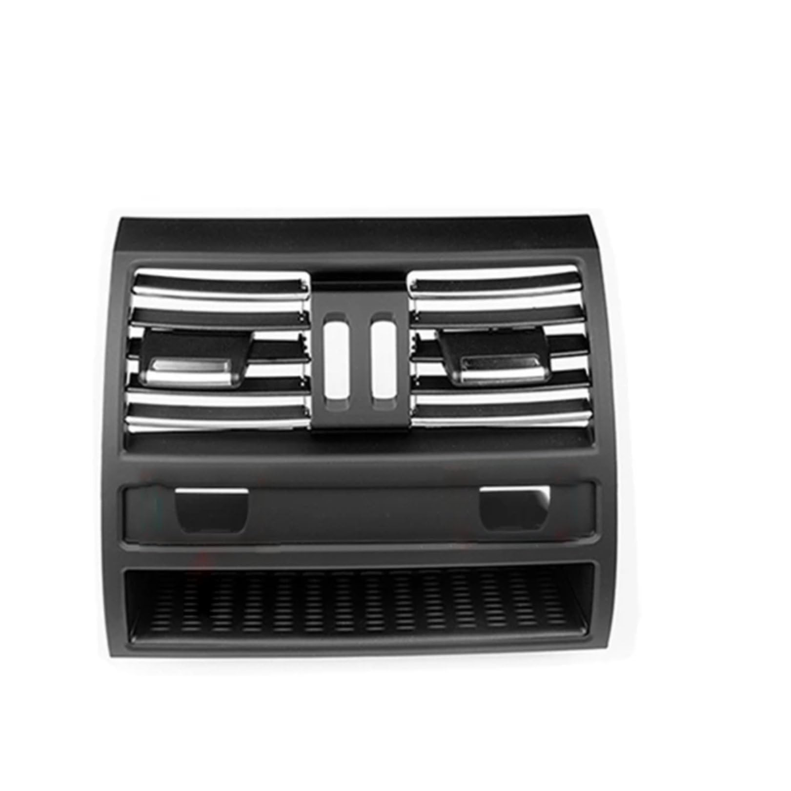 RAVTAKL Lüftungsgitter Kompatibel Mit 5 Series Für F10 F11 F18 Für 535d 2010–2012 2013 2014 2015 2016 AC-Heckgrill Auto Center Hinterlüftungsgitter OEM: 64229172312(with Chrome B) von RAVTAKL