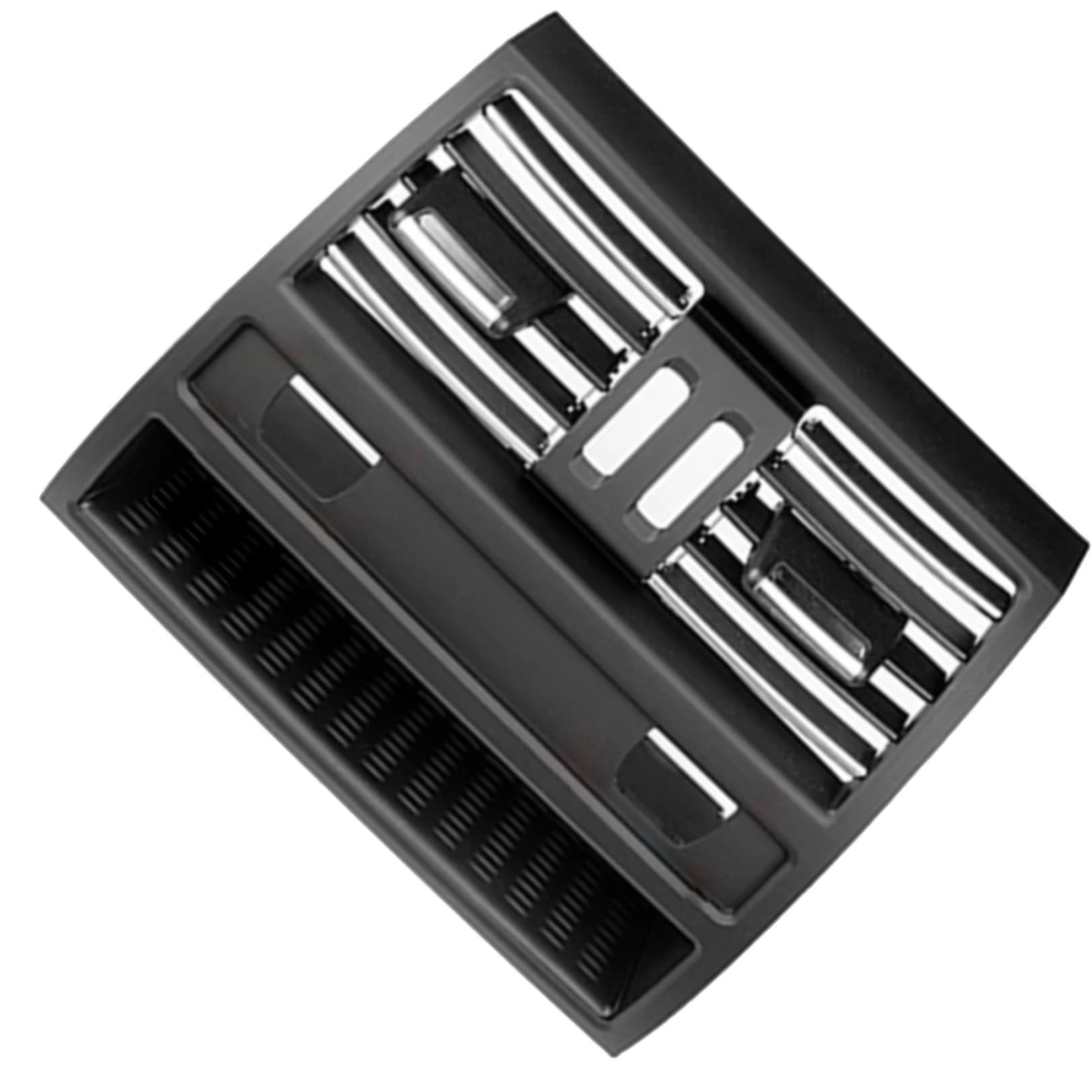 RAVTAKL Lüftungsgitter Kompatibel Mit 5 Series Für F10 F18 535i 530d 2010 2011 2012–2016 Frontgrill Konsolenentlüftung Armaturenbrett A/C-Auslass Entlüftungsgitter 64229166136 64229166889(Rear A2) von RAVTAKL