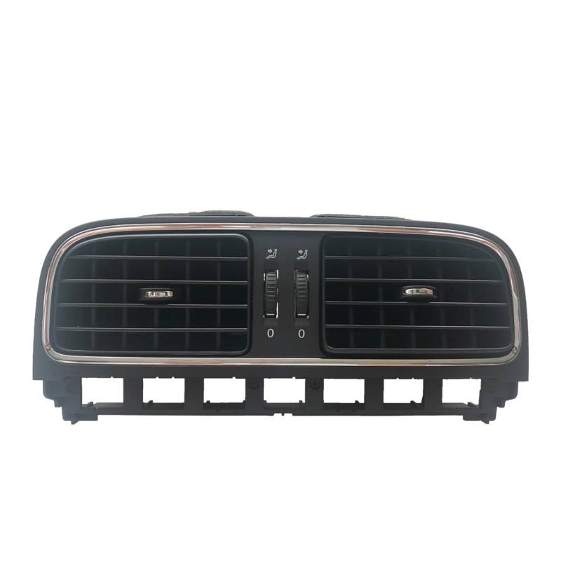 RAVTAKL Lüftungsgitter Kompatibel Mit VW Für Cross Für Polo 5 Für 6R Für GTS Vento 2011–2013 Limousine Front Armaturenbrett AC Air Outlet Vent Trim OEM: 6R0819703 6R0819728(Middle) von RAVTAKL