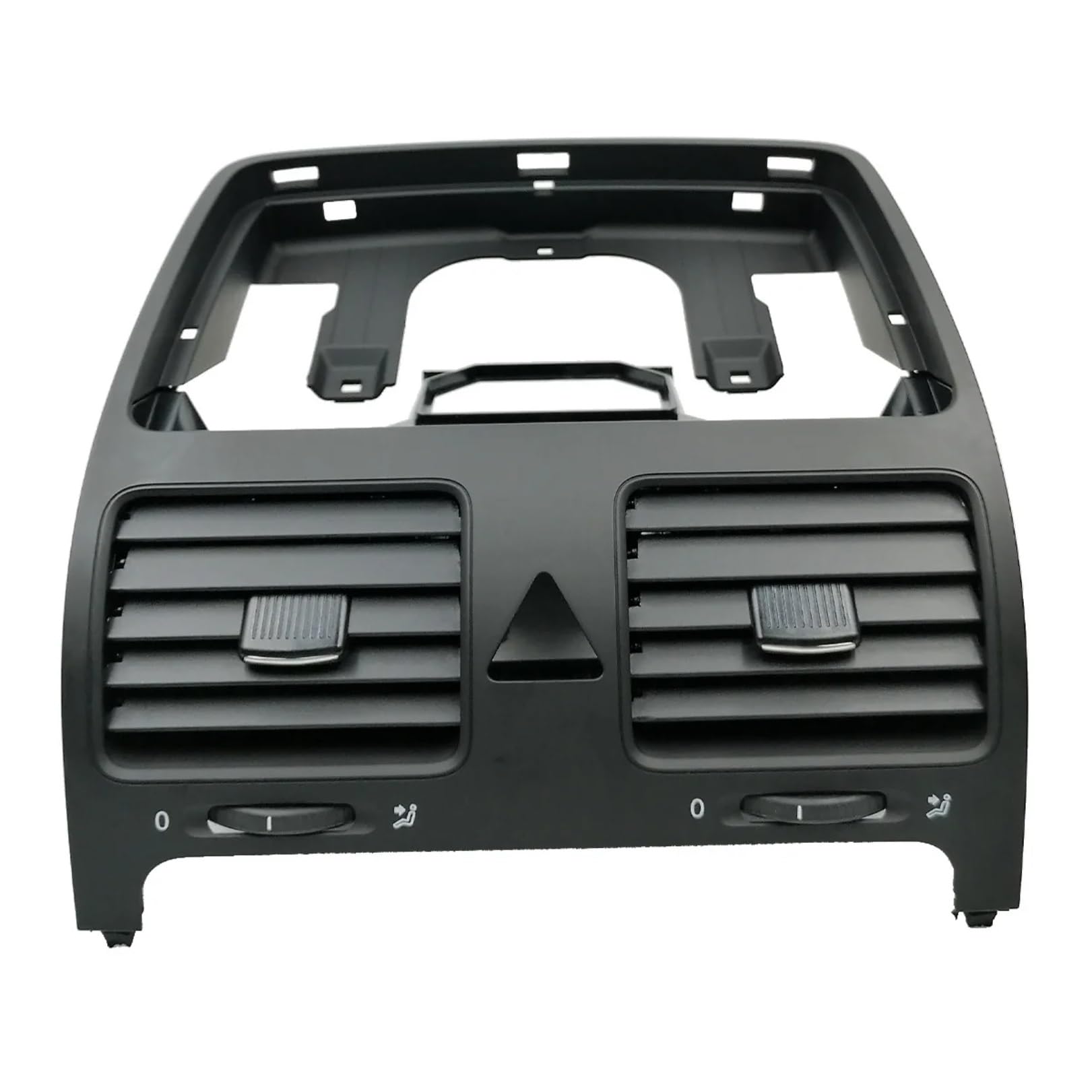 RAVTAKL Lüftungsgitter Kompatibel Mit VW Für Golf Für MK5 2004 2005 2006 2007 2008 2009 Hintere Mittelkonsole Armaturenbrett A/C-Entlüftungsauslass AC-Frontgrill OEM: 1K0819728(Center) von RAVTAKL