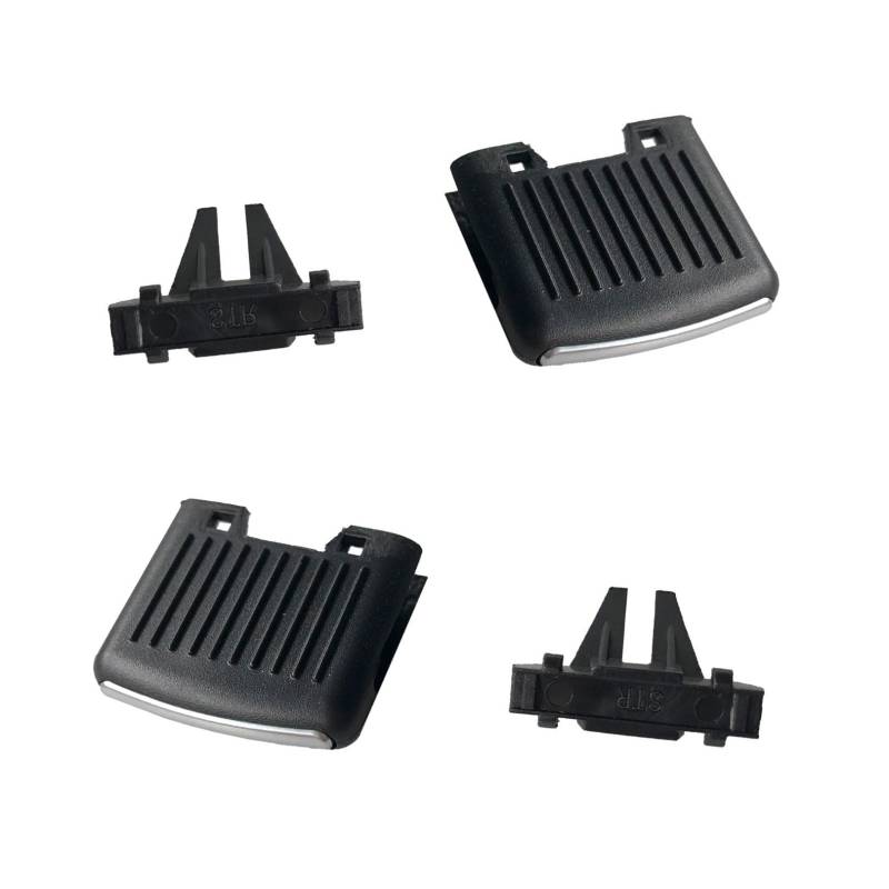 RAVTAKL Lüftungsgitter Kompatibel Mit VW Für Scirocco 3 Per Für GTS 2009 2010 2011 2012 2013 2014 AC Outlet Vent Grill Adjust Silde Clip Pick Autozubehör 1Q0819704K(Centra 2PCs) von RAVTAKL