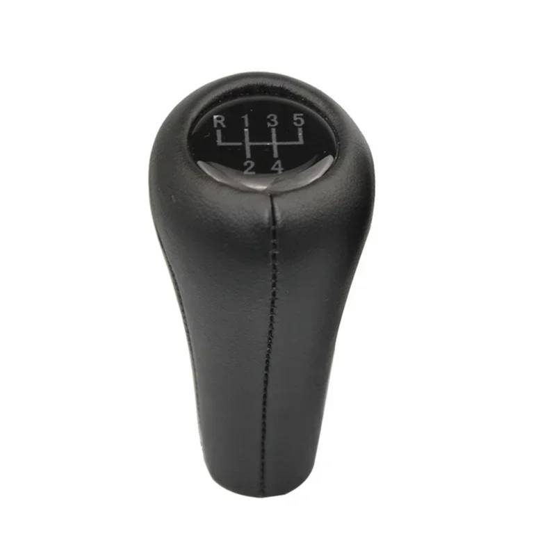 RAVTAKL Schaltknäufe Kompatibel Mit Für 1 3 5 6 Series E28 E30 E32 E34 E36 E38 E39 E46 X1 X3 5 6-Gang-Schaltknauf Car Shifter Stick Lever Headball(5 Speed) von RAVTAKL