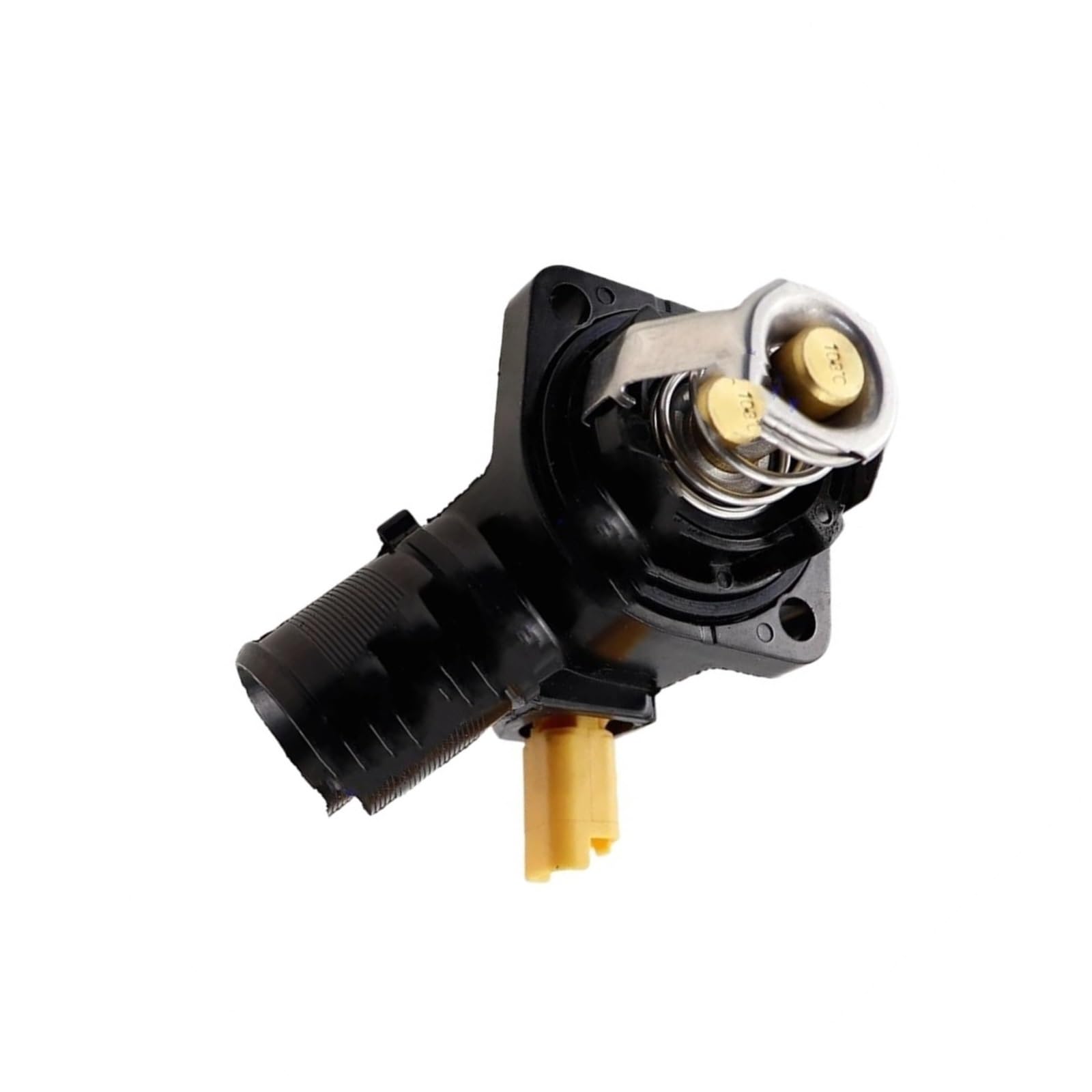 RAVTAKL Thermostat Kühlmittel Kompatibel Mit FIAT Für Qubo 2008 2009 2010 2011 2012 2013 2014 2015 2016 2017 1 Stück Automobilthermostat Mit Sensor 1336Z2 von RAVTAKL