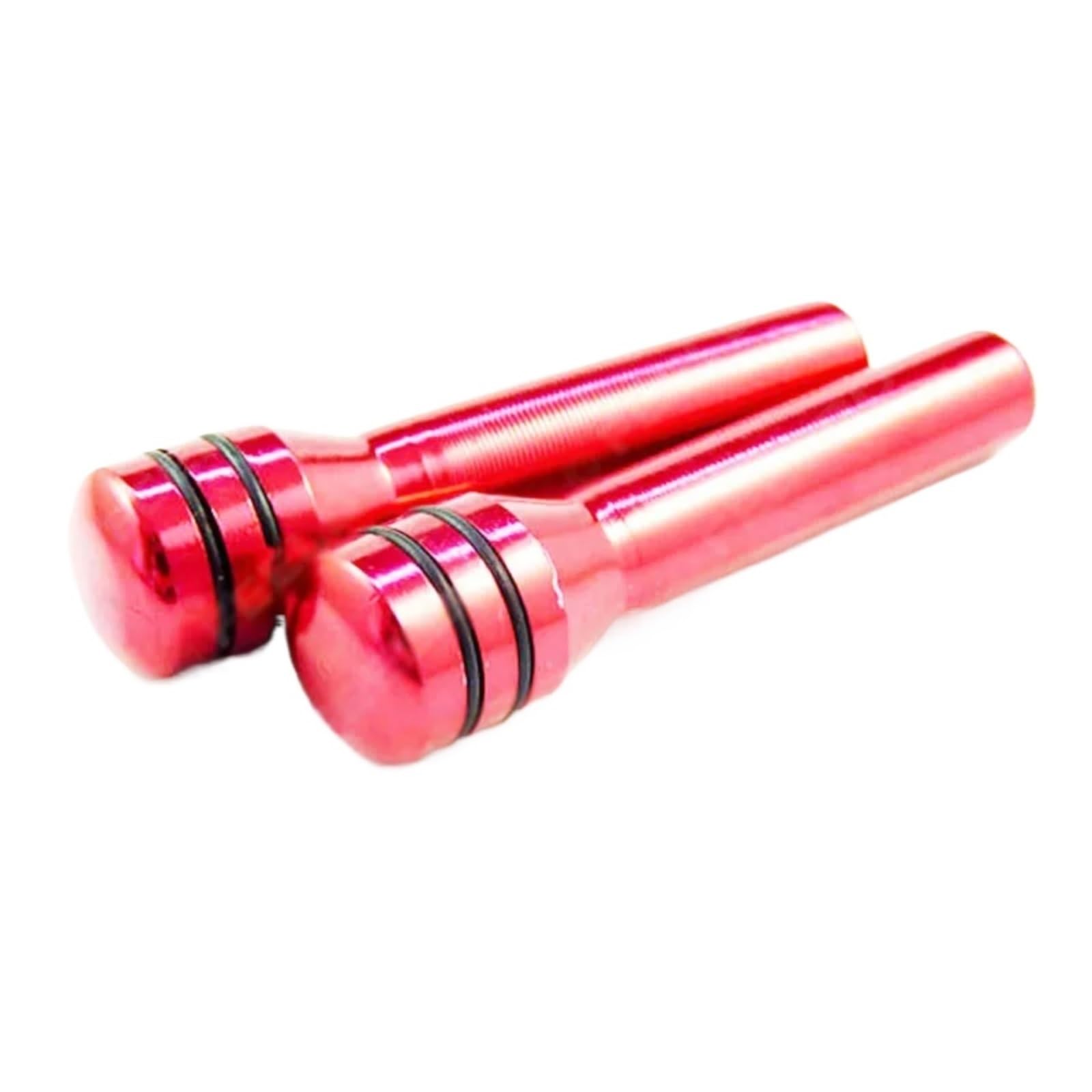 RAVTAKL Türschloss Stift Abdeckun Kompatibel Mit Peugeot 207 407 508 2008 406 48 Mm Autotürverriegelungsstange Türstift Verriegelungsknopf Liftabdeckungen Modifikationsteile(Red) von RAVTAKL