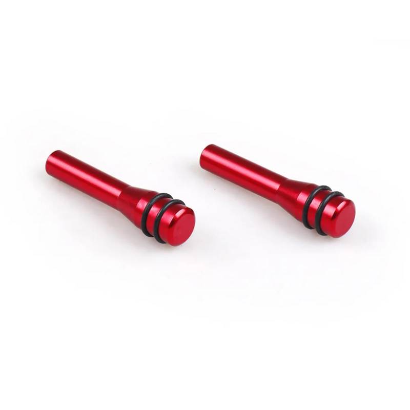 RAVTAKL Türschloss Stift Abdeckun Kompatibel Mit Suzuki Für Swift Für Alto Für Jimny Auto Innen Zubehör Türschloss Pull Pin Türschloss Bolzen Pin Knopf Stick(Red) von RAVTAKL