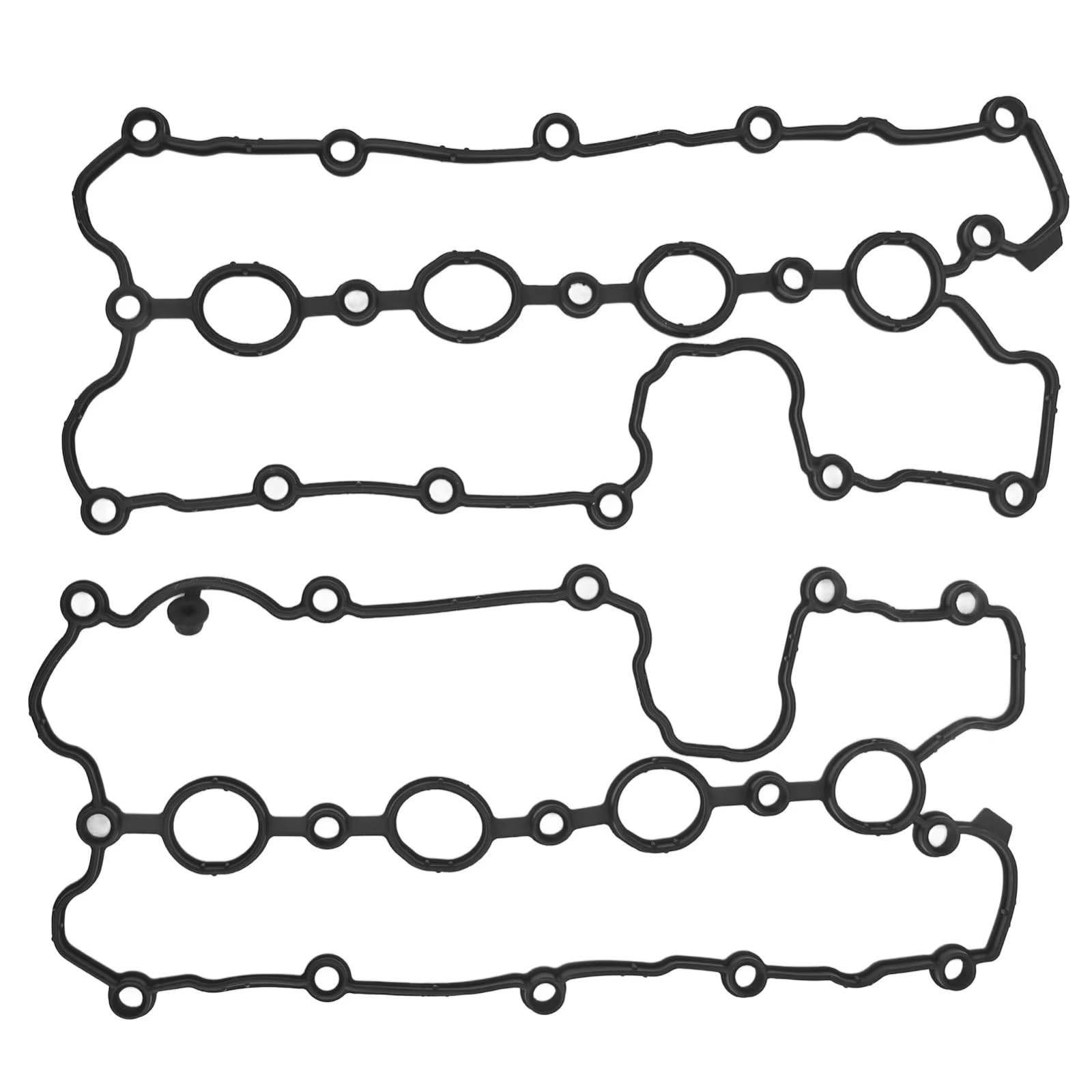 RAVTAKL Ventildeckeldichtung Kompatibel Mit Für A8 2008 2009 2010 2011 2012 4.2L Autoventildeckeldichtungssatz Motor Links Rechts Zylinderkopfdichtung OEM:079103483T 079103484C von RAVTAKL