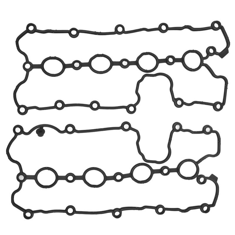 RAVTAKL Ventildeckeldichtung Kompatibel Mit Für A8 2008 2009 2010 2011 2012 4.2L Autoventildeckeldichtungssatz Motor Links Rechts Zylinderkopfdichtung OEM:079103483T 079103484C von RAVTAKL