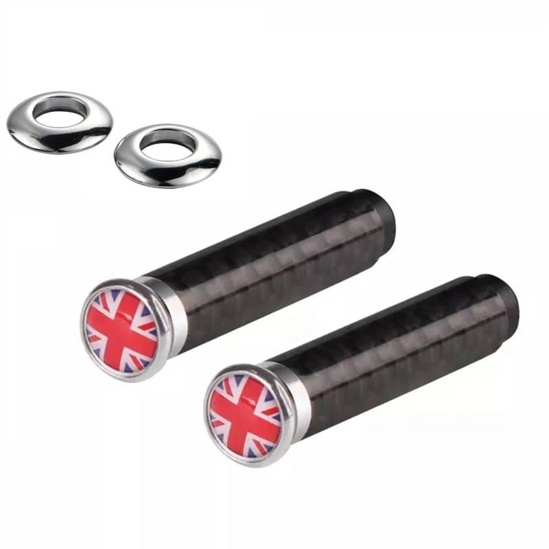 Türschloss Stift Abdeckun Kompatibel Mit Mini Für Cooper S Für Clubman Für Countryman R55 R56 R57 R58 R59 R60 R61 Auto Metallbolzen Türverriegelungsknopf Pin Dekor Türverriegelungsstiftkappen(5) von RAVTAKL