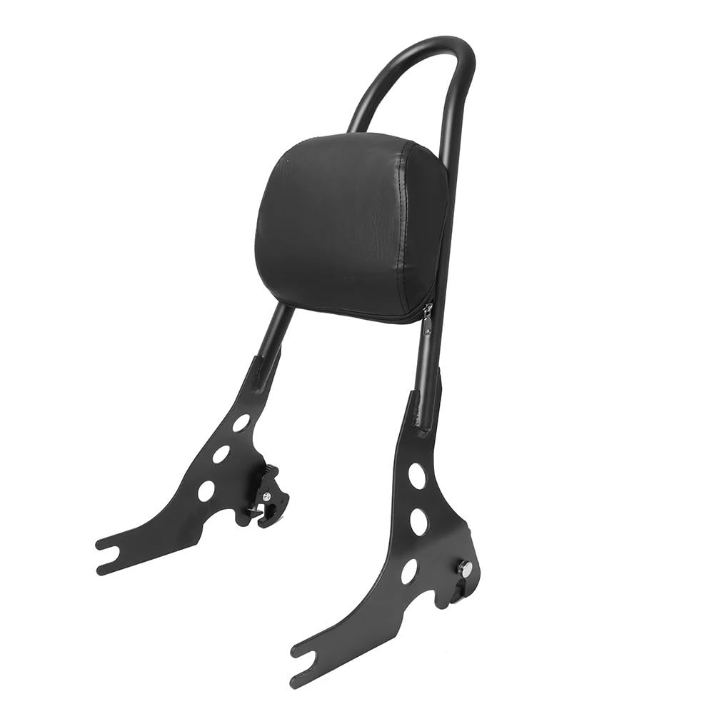 Beifahrerrückenlehne Motorrad Sissy Bar Hinten Passagier Rückenlehne Kissen Pad Für Ha&rley Für Sportster XL 883C 883R 1200R 1200C von RAtsch