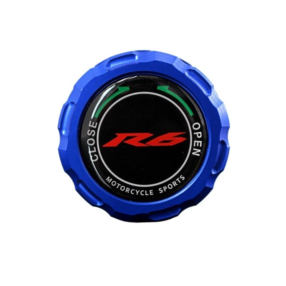 Bremsflüssigkeitsbehälter Kappe Abdeckung 8 Farben Motorrad Filter Flüssigkeit Hintere Bremse Hauptzylinder Öl Reservoir Abdeckung Kappe Für Yam&aha YZF-R6 YZF R6 2009-2018 von RAtsch