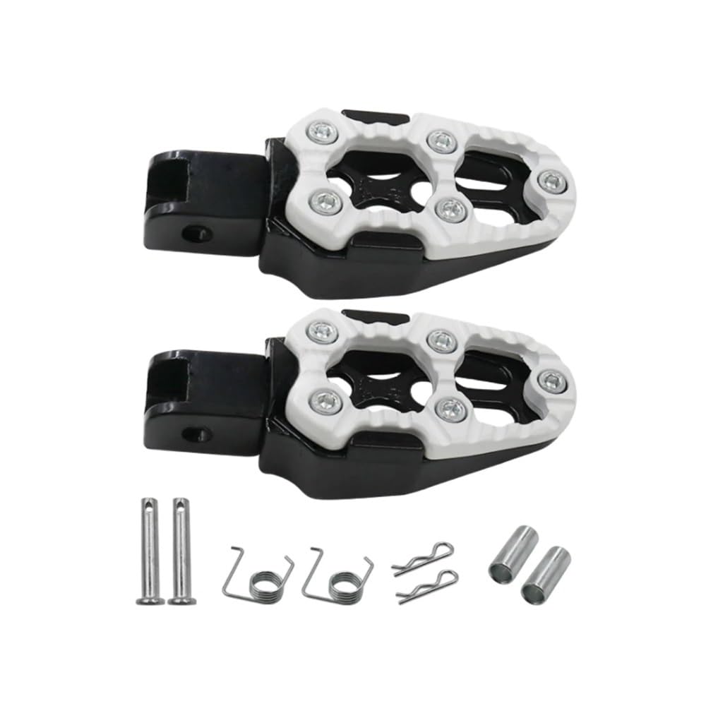 Fußstütze Motorrad Modifikation Aluminium Legierung Pedale Hinten Anti Slip Pedal Universal Fuß Pedal Motorrad Zubehör 1 Paar von RAtsch