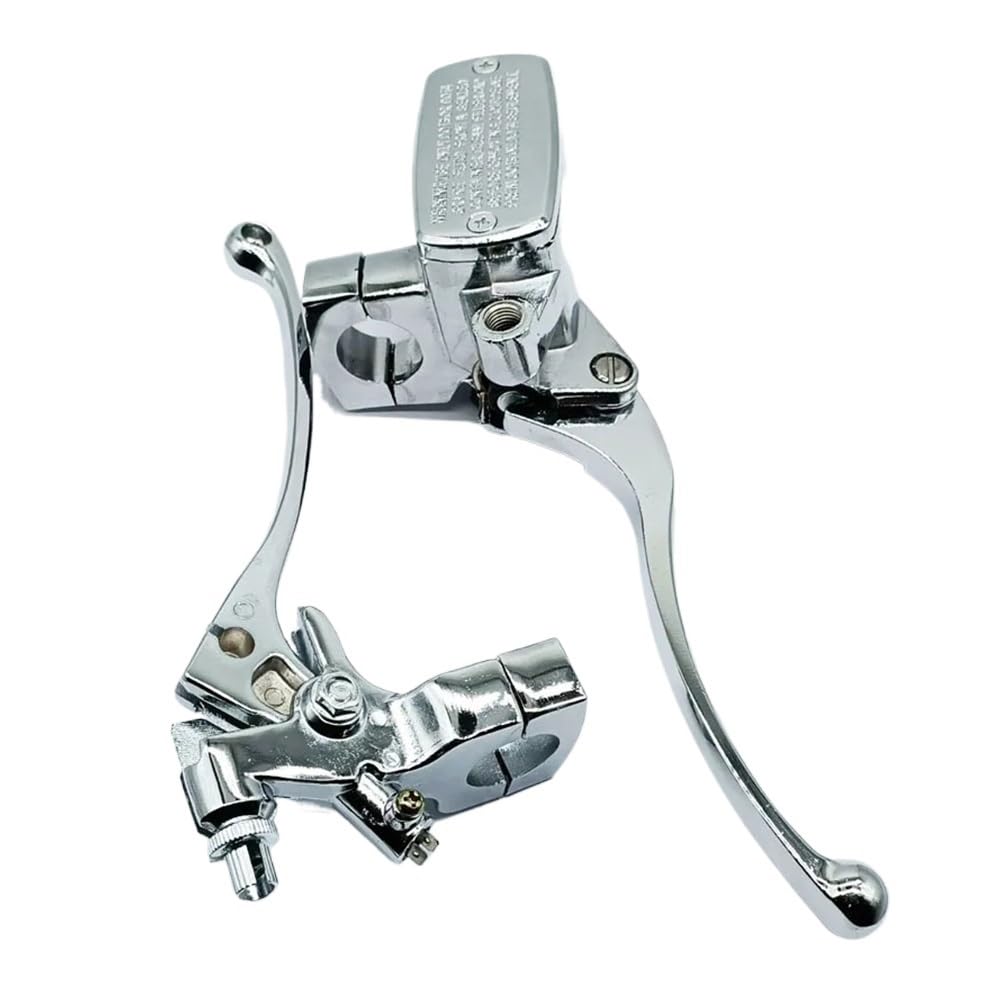 Motorrad Bremsen Kupplungshebel Hydraulischer Bremskupplungshebel, Hauptbremszylinder, Für 25 Mm, Für CB400SF, Linker Kupplungsgriff, Motorrad-Bremskupplungshebel von RAtsch