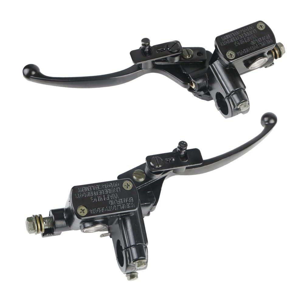 Motorrad Bremsen Kupplungshebel Universal Für 50cc-250cc Links Rechts Zylinder Hydraulische Bremshebel Motorrad Kupplung Hebel Pumpe Kupplung Bremshebel Griff von RAtsch