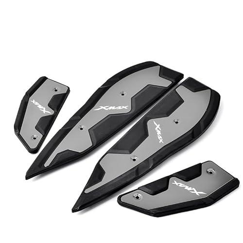 Motorrad Fußrasten Motorrad Fußstütze Fuß Pads Pedal Platte Pedale Für Yam&aha X-MAX 125 250 300 400 XMAX125 XMAX250 XMAX300 2017-2023 XMAX400 von RAtsch