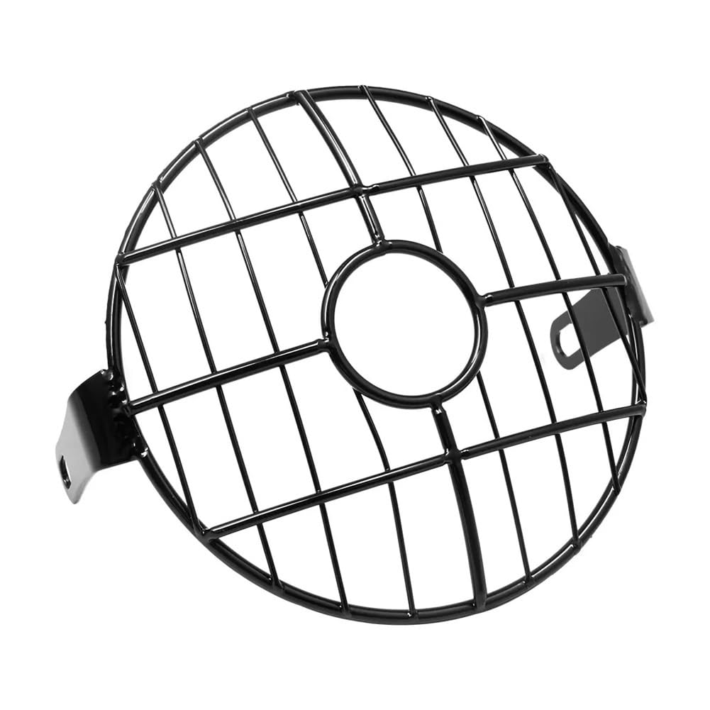 Motorrad-Hauptlichtschutzgitterschutz 6,5 "Motorrad-Scheinwerfergitter-Grillschutz, Frontlampengitter-Grillschutzabdeckung, Universelle Motorrad-Lichtverkleidung von RAtsch