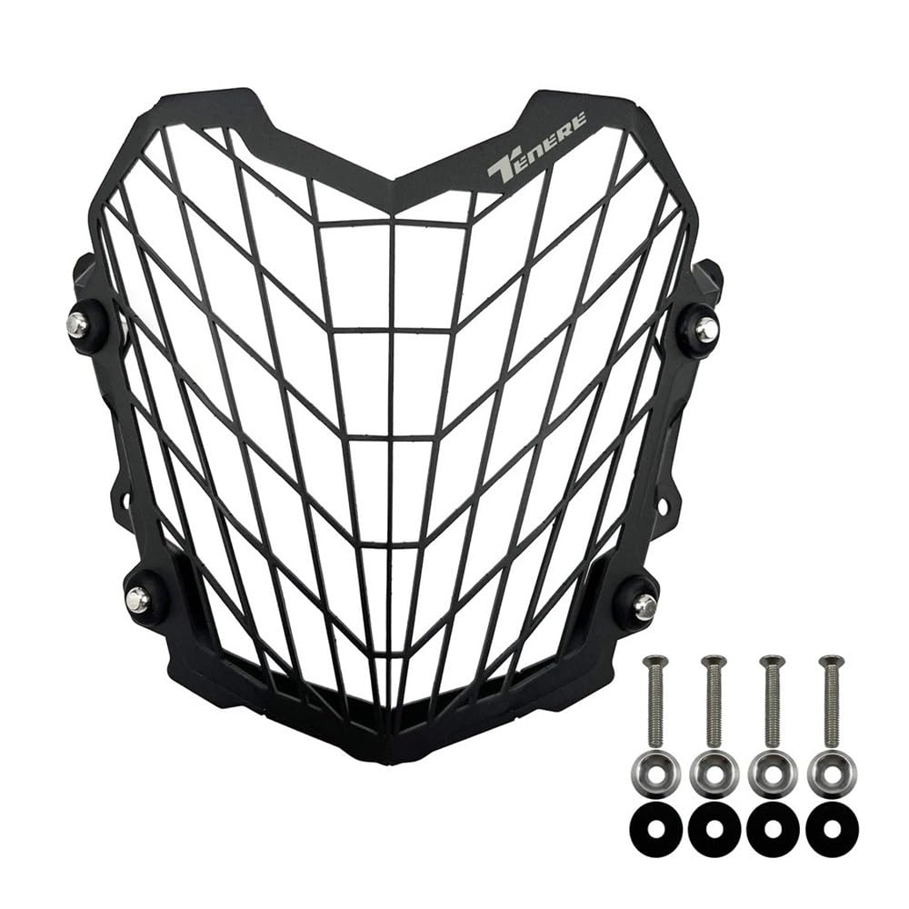 Motorrad-Hauptlichtschutzgitterschutz Motorrad Front Scheinwerfer Grille Schutz Abdeckung Schutz Dekorative Scheinwerfer Net Für Yam&aha TENERE700 T7 2019-2024 700 von RAtsch