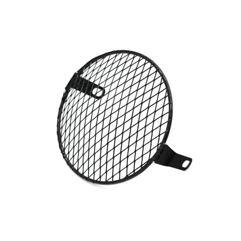 Motorrad-Hauptlichtschutzgitterschutz Universal Grid Stahl Schild Motorrad Scheinwerfer Mesh Grille Lampenschirm Motorrad Scheinwerfer Deckel Abdeckung Motorrad Licht Verkleidung von RAtsch