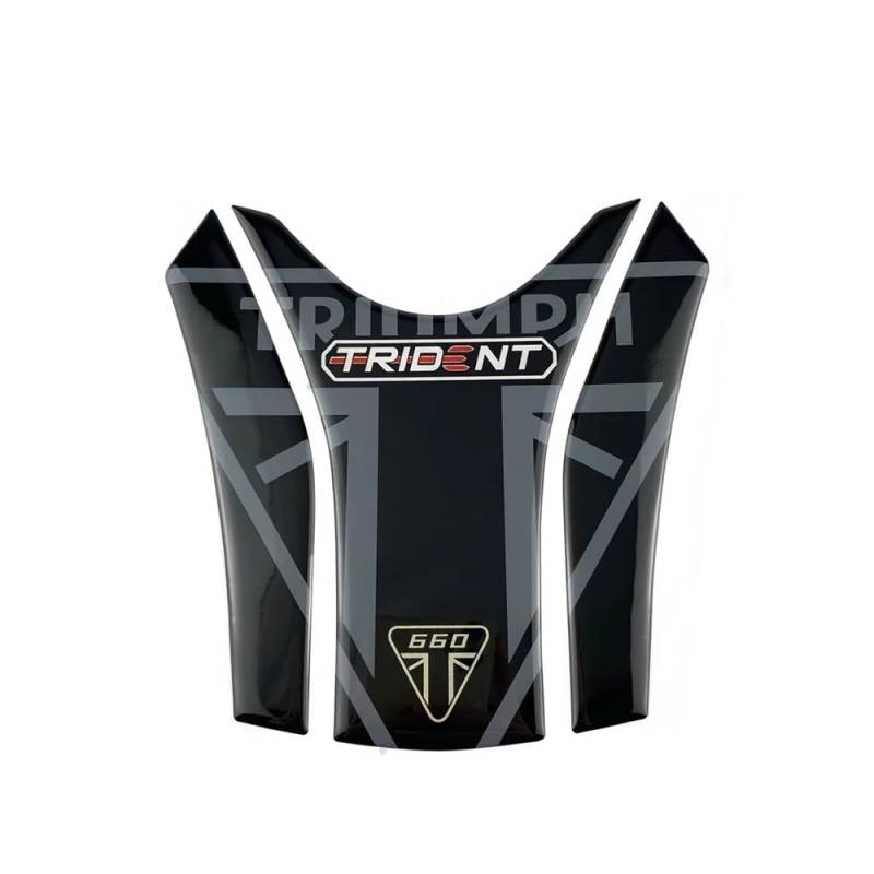 Universal Tank Aufkleber Motorrad Aufkleber Kraftstoff Tank Pad Schutz Trident 660 Kraftstoff Tank Anti-Rutsch-Aufkleber Für Tr&iumph Trident 660 Stereo Farbe Aufkleber von RAtsch