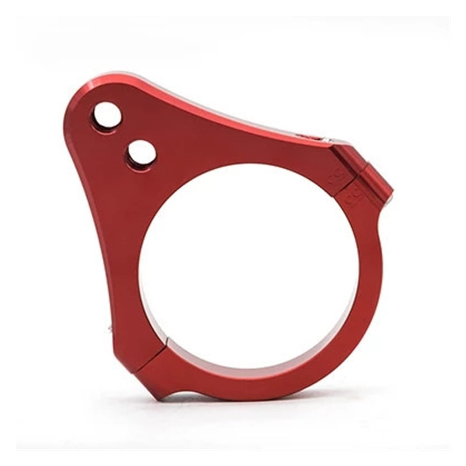 Dämpfer CNC Aluminium-Lenkdämpfer-Motorrad-Dämpfer-Gabelhalter-Halter-Halter Universal 31-54 60mm(Rot,27 mm) von RBHAI