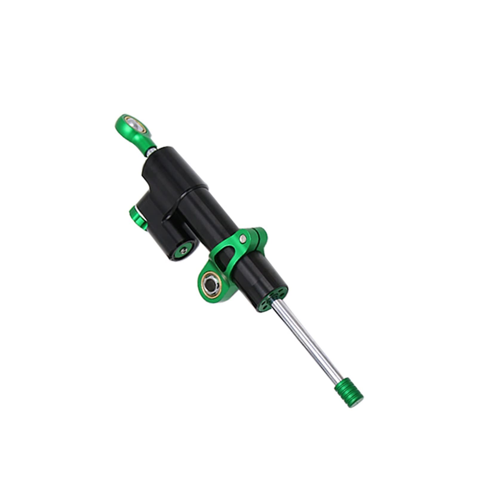 Dämpfer Für K&awasaki N&INJA ZX6R ZX10R Motorrad Lenkungsdämpfer Stabilisator Stoßdämpfer(Orange,Blue,Green,Silver,Black) von RBHAI