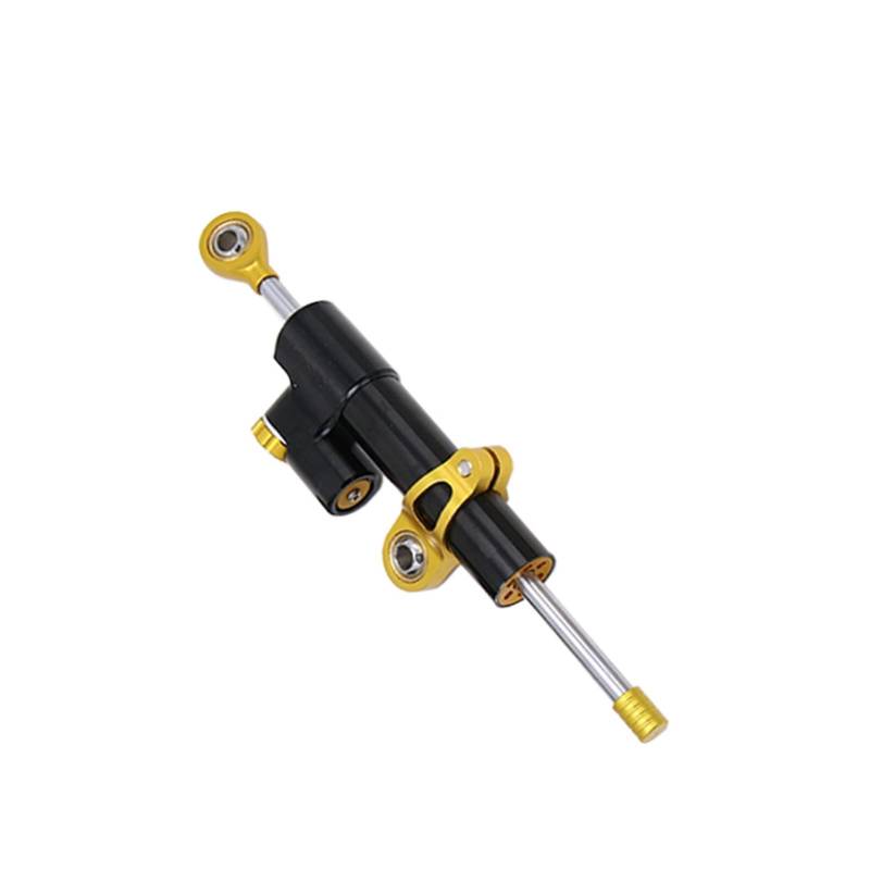 Dämpfer Für K&awasaki N&INJA ZX6R ZX10R Motorrad Lenkungsdämpfer Stabilisator Stoßdämpfer(Schwarzes Gold) von RBHAI