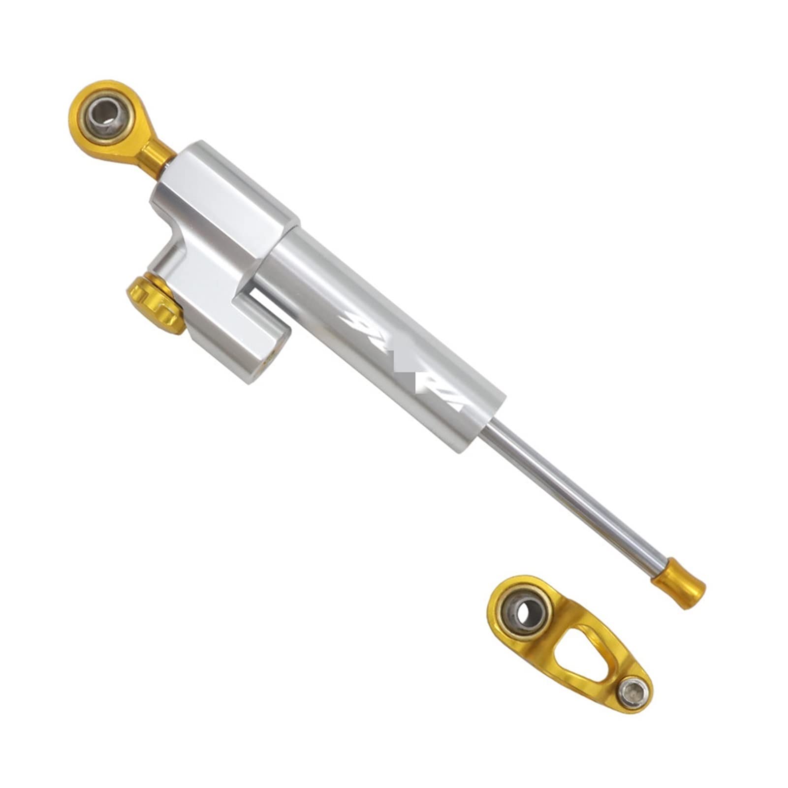 Dämpfer Für - YZF R6 2006-2011 Motorrad Lenkungsdämpfer Stabilisator Halterung(H) von RBHAI