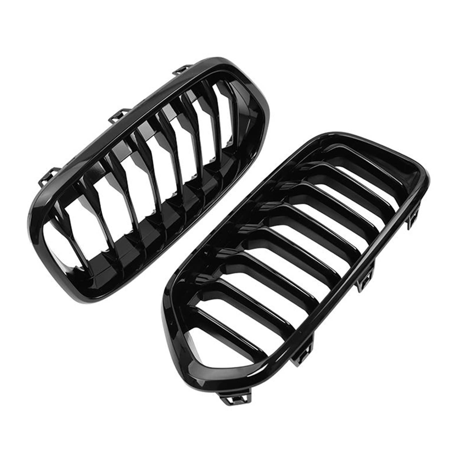 Frontgrill Zierleisten Streifen Auto Front Stoßstange Nieren Grille Racing Grill Einzelne Lamellen Grill Trim Gitter Zubehör Für X2 F39 2018-2022 von RBHAI