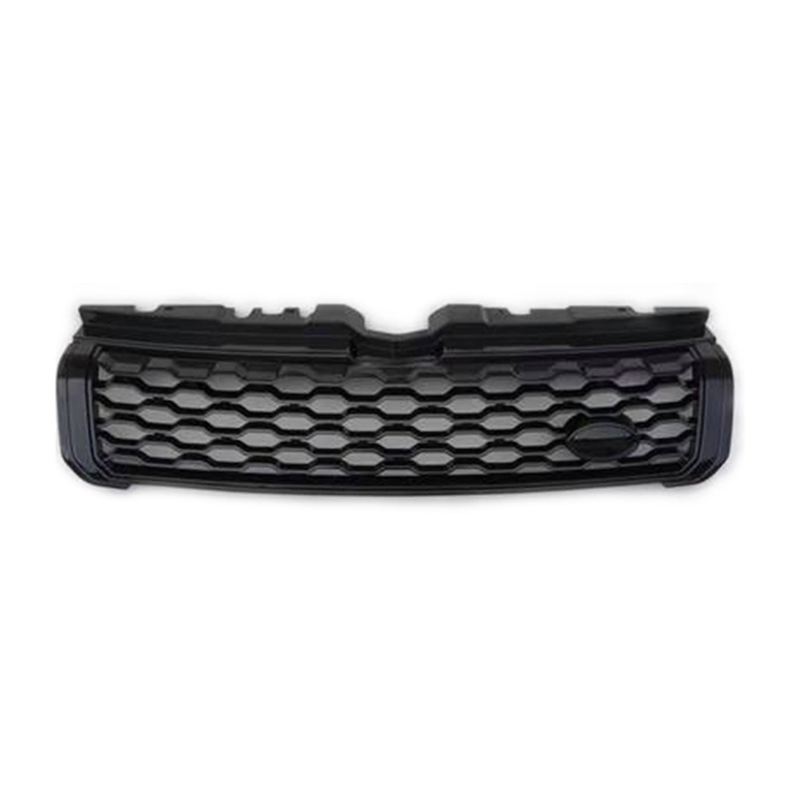 Frontgrill Zierleisten Streifen Auto Front Upper Mesh Grille Für - Evoque 2010 2011 2012 2013 2014 2015 2016 2017 2018 Schwarz ABS Zubehör von RBHAI