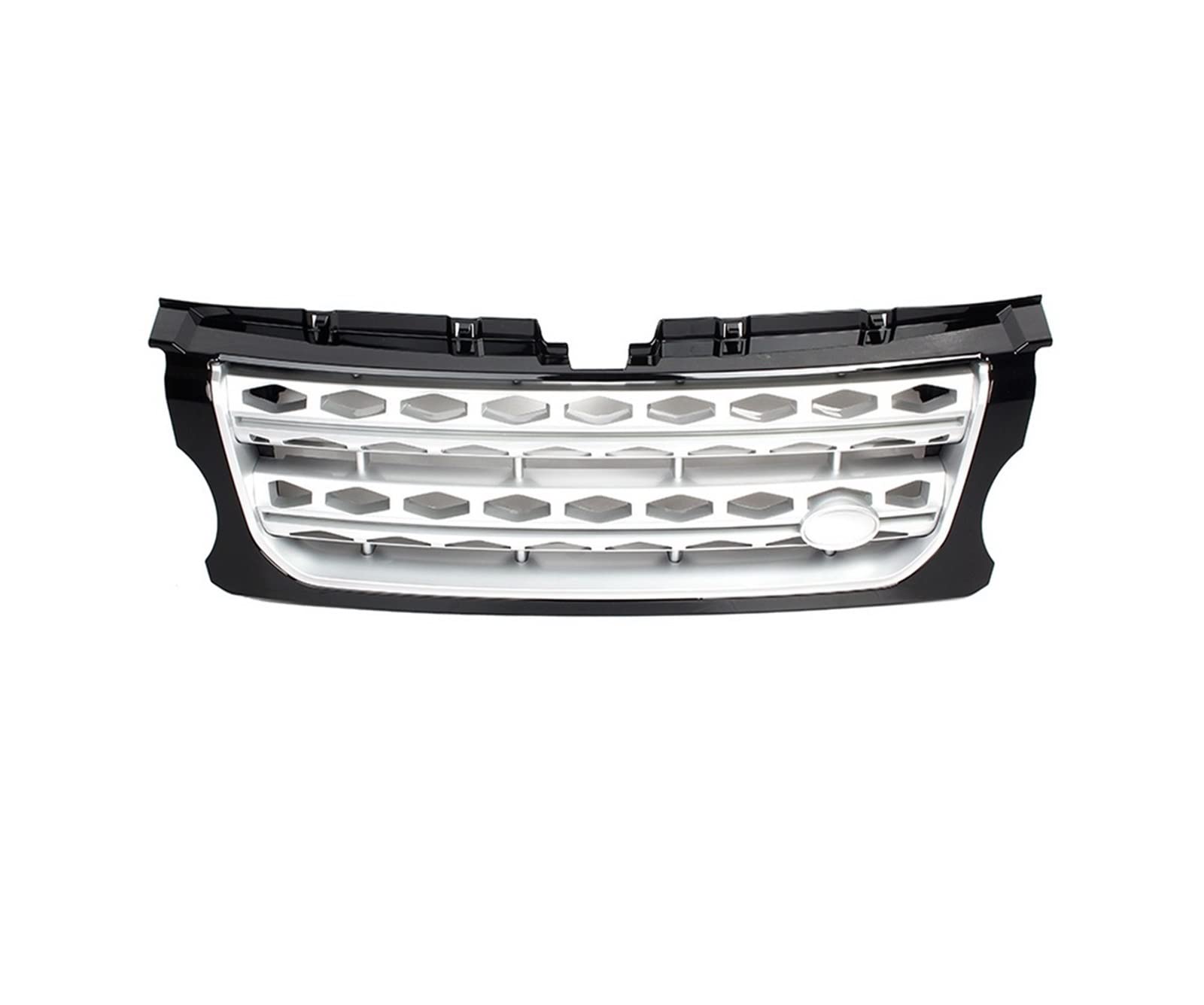 Frontgrill Zierleisten Streifen Für Discovery 4 LR4 2014 2015 2016 LR057534 Auto Front Racing Grill Stoßstange Honey Comb Mesh Grille(B) von RBHAI