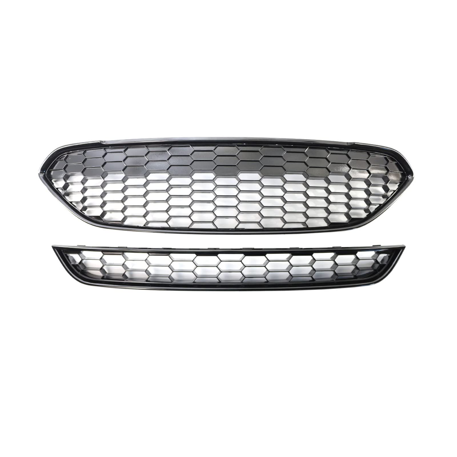 Frontgrill Zierleisten Streifen Für Fiesta Zetec S 2013-2017 Vorne Auto Stoßstange Honeycomb Grille Set Grill 1778260 1801358 Zubehör Ersetzen(EIN) von RBHAI