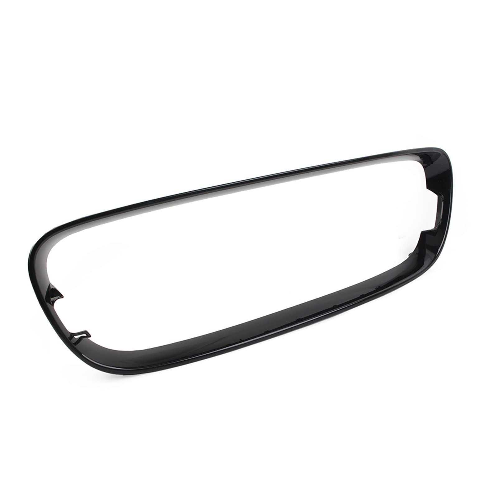 Frontgrill Zierleisten Streifen Glänzendes Schwarz/Chrom, Auto-Frontstoßstangengrill, Zierleiste Für F-Typ 2014, 2015, 2016, 2017, T2R5053, T2R3563(Schwarz) von RBHAI