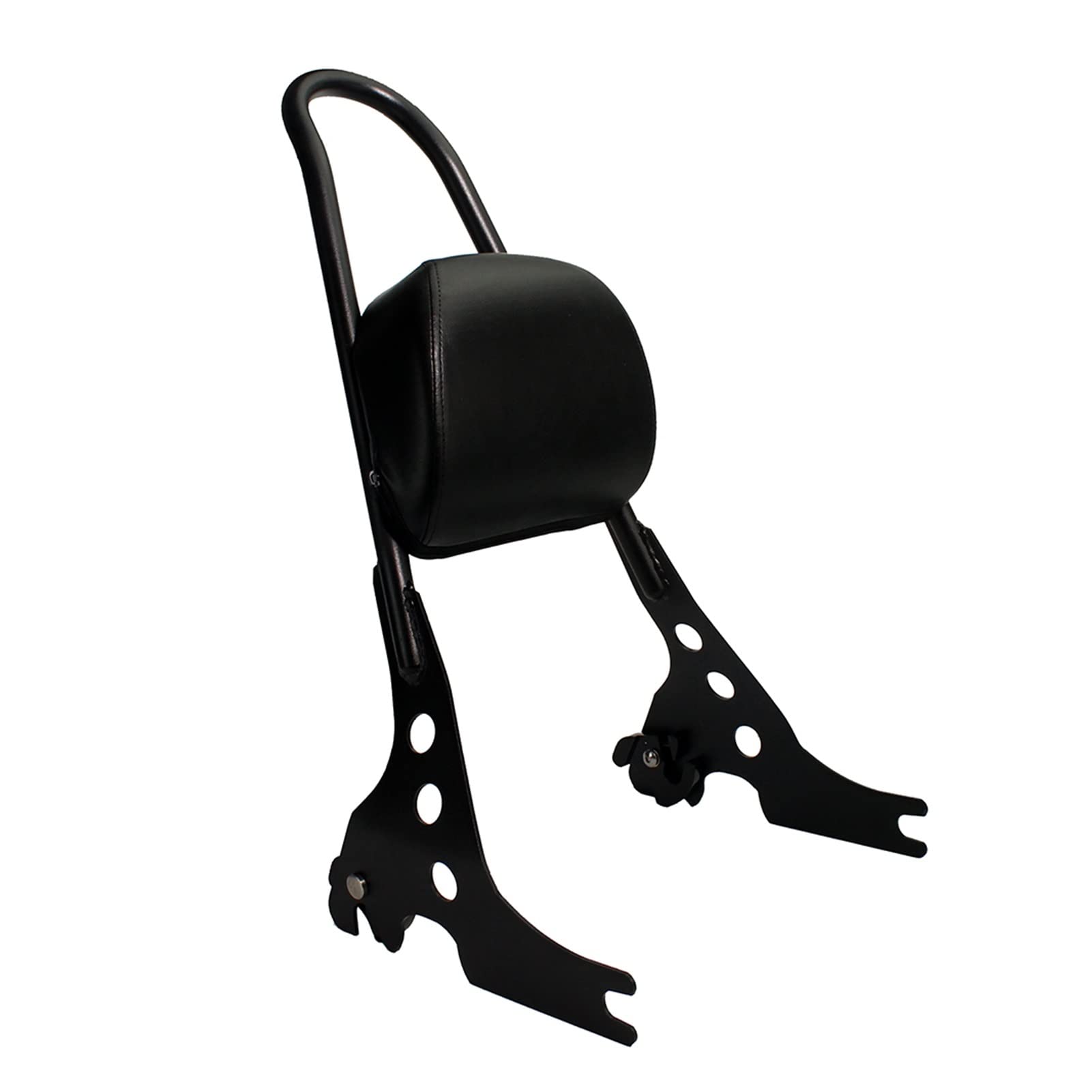 Motorrad Gepäckträger Motorrad -Gepäckträger Sissy Bar Heck Beifahrer Backgewürzkissen Für Harley Sportster 883 1200 XLH XL 883C 883R 1200R 1200C von RBHAI