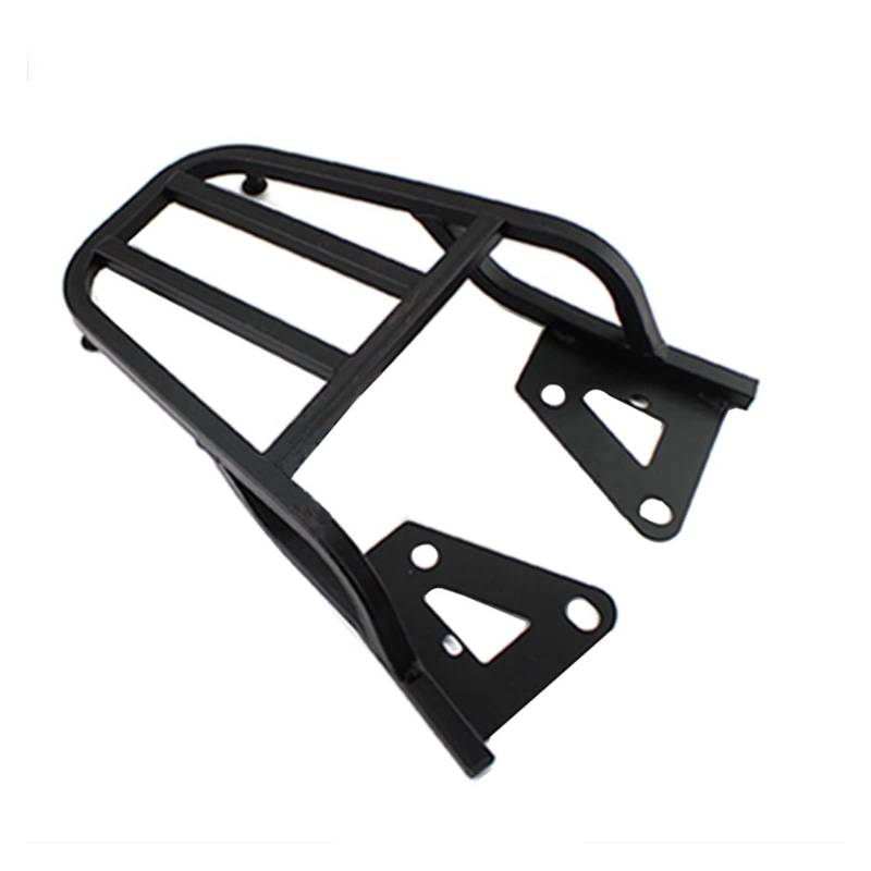 Motorrad Gepäckträger Motorrad Schwarz Gepäckträger Rack Stützhalter Satteltaschen Frachtregal Halterung Für MSX125 von RBHAI