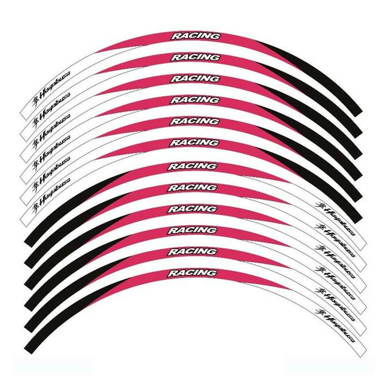 Motorrad-Radaufkleber Motorradzubehör Radaufkleber Für Hayabusa GSX1300R 2021-2022(H) von RBHAI