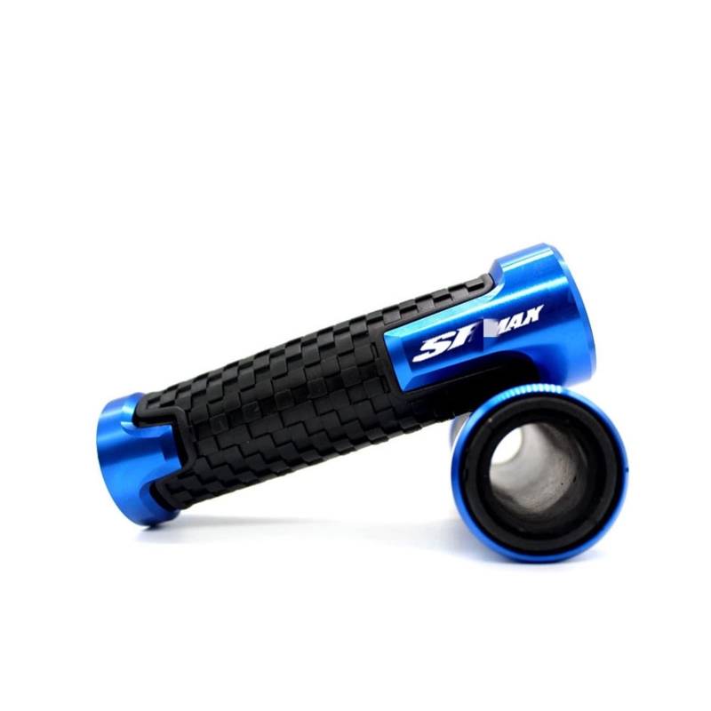 Motorradgriff Für A&prilia SR MAX 300 2018-2019 Motorrad Lenkergriffe Handle Grip Protector Lenker(Blau) von RBHAI