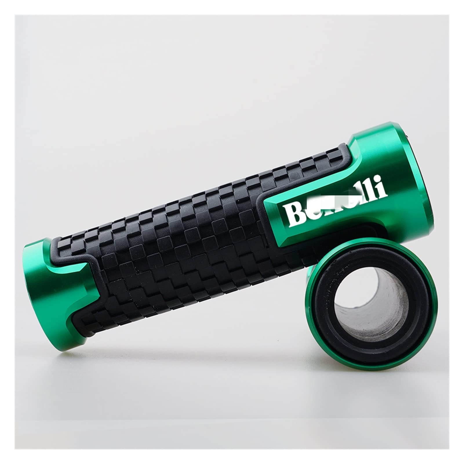 Motorradgriff Für B&enelli BN600/302 TNT300/600 Motorrad 7/8 "22mm Gummi Lenkergriff(Orange,Blue,Green,Silver,Black) von RBHAI