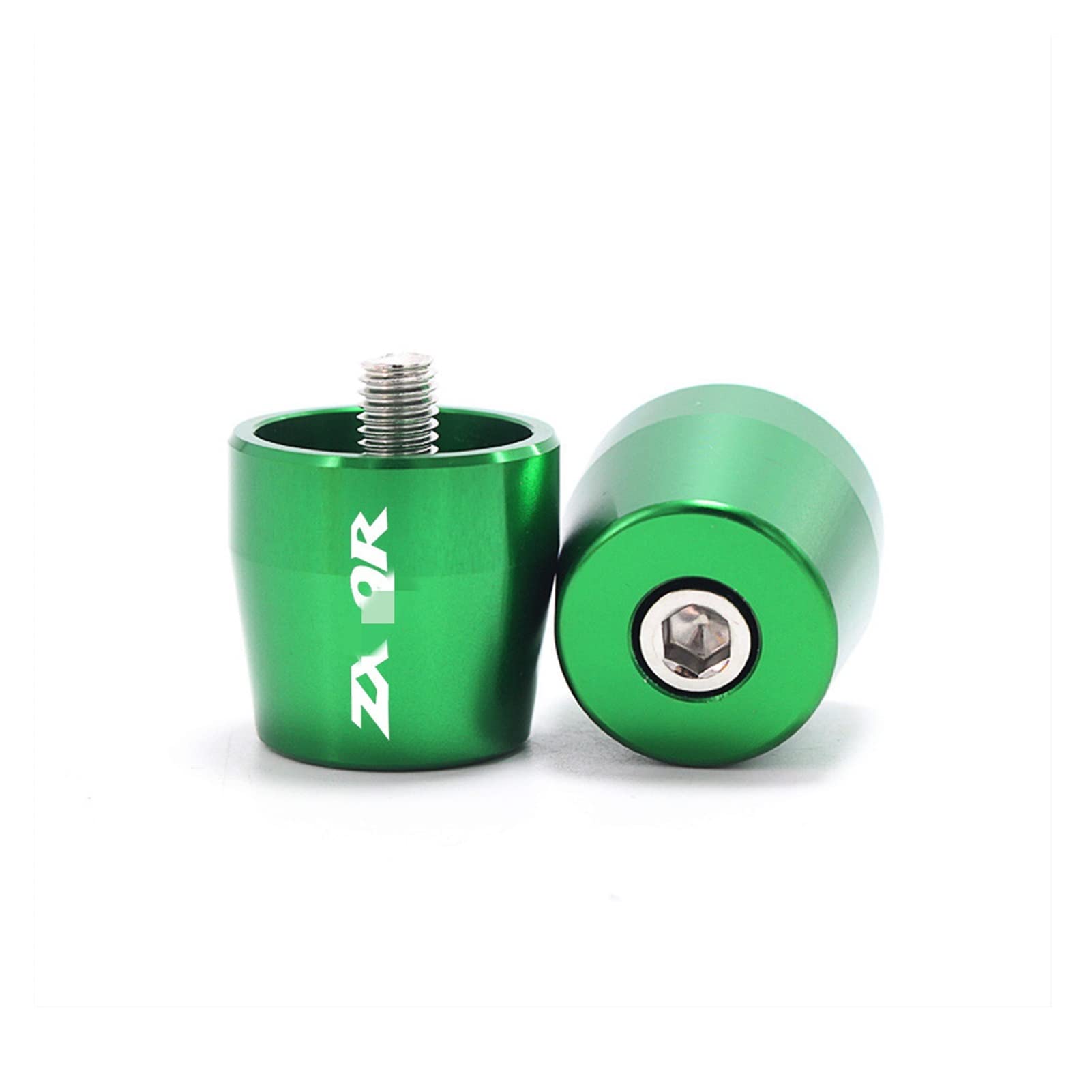 Motorradgriff Für K&AWASAKI ZX9R ZX-9R 1998-2003 Lenkergriffe Bar Ends Cap Cover Slider Motorrad(Orange,Blue,Green,Silver,Black) von RBHAI