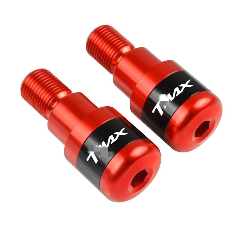 Motorradgriff Motorrad Für T&MAX530 DX /500 SX / 560 MAX TECH Lenkerstecker Slider(Rot) von RBHAI