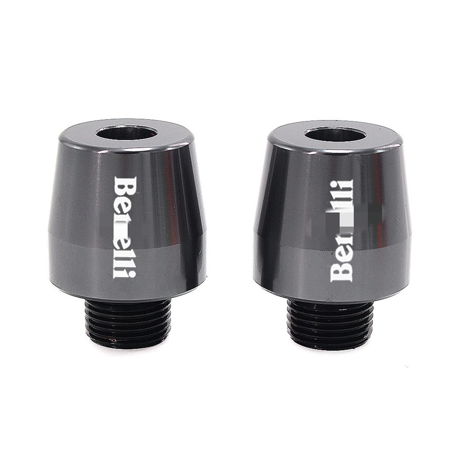 Motorradgriff Motorrad Lenkergriffe Lenkerenden Stecker Anti Vibration Für B&enelli TNT BN 600 300 250 L&eoncino 500(Grey) von RBHAI