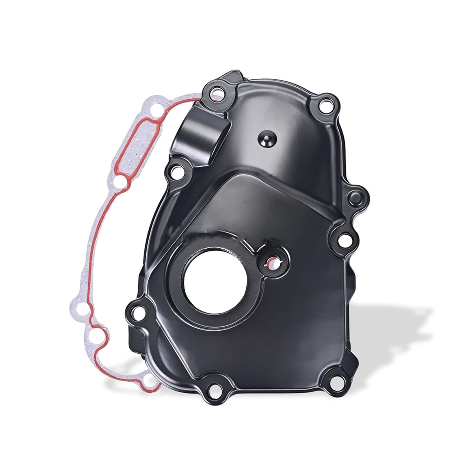 RBHAI Motorradmotor deckt Kurbelgehäuse Motorabdeckung Ölpumpenabdeckung L Für YZF-R6 2003-2005 Kurbelgehäuse-Stator-Seitenabdeckung(A+B) von RBHAI